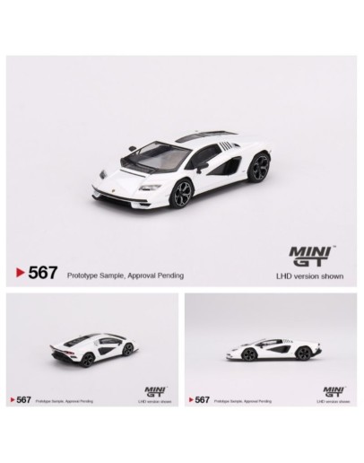 MINI GT 1/64 SCALE DIE-CAST MODEL CAR MGT00567 - LAMBORGHINI COUNTACH PL1 800-4 - MGT00567