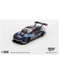 MINI GT 1/64 SCALE DIE-CAST MODEL CAR MGT00898L- FORD MUSTANG GT3 # 64 IMSA DAYTONA 24H GROVER TECHNO - MGT00898L
