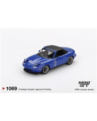 MINI GT 1/64 SCALE DIE-CAST MODEL CAR MGT01069R- MAZDA MX-5 MIATA TUNED VERSION DARK BLUE - MGT01069R