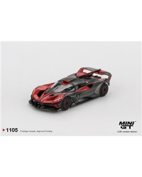 MINI GT 1/64 SCALE DIE-CAST MODEL CAR MGT01105L- BUGATTI BOLIDE RED - MGT01105L