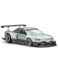 MINI GT 1/64 KAIDO HOUSE SCALE DIE-CAST MODEL CAR MGTKHMG232 - NISSAN SILVIA S13 R KAIDO WORKS V1 - MGTKHMG232