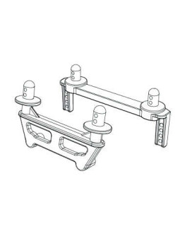 MJX RC SPARE PART - 16281 - F/R Body Pillars