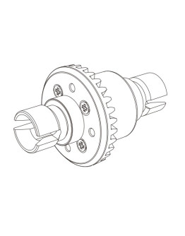 MJX RC SPARE PART - 16420G - FRONT GEARS DIFF ASSEMBLY