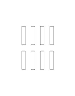 MJX RC SPARE PART - 20101 - WHEEL HEX PINS