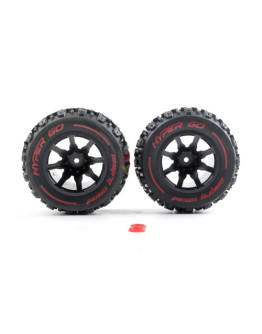 MJX RC SPARE PART - 14300E1 - Hyper Go All Terrain Wheels 12mm Hex