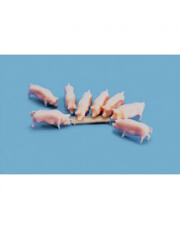MODELSCENE PLASTIC KITS - OO/HO SCALE - MS5108 - Pigs & Trough