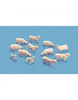 MODELSCENE PLASTIC KITS - OO/HO SCALE - MS5110 - Sheep & Lambs