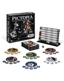 WONDER FORGE GAME 17160  - PICTOPIA -STAR WARS EDITION  MOMO17160