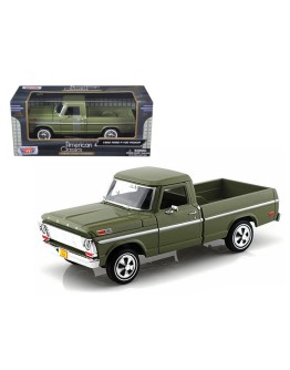 MOTOR MAX 1/24 DIE CAST AUTO - 79315 - 1969 FORD F-100 PICKUP