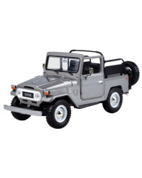 MOTOR MAX 1/24 DIE CAST AUTO - 79330PTM - PLATINUM COLLECTION - TOYOTA FJ40