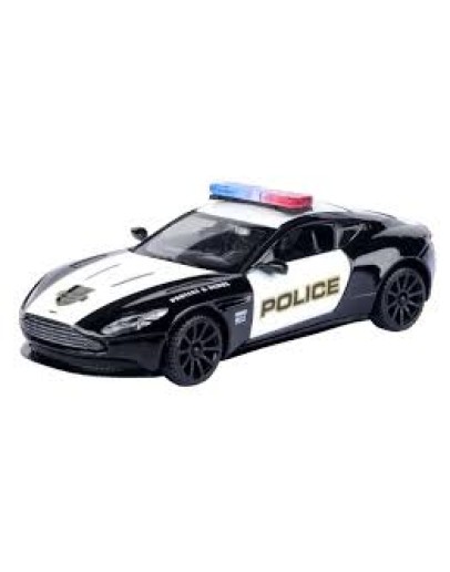 MOTOR MAX 1/43 DIE-CAST CAR 79487 POLICE CAR ASTON DB11 MX79487