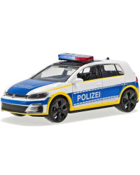 MOTOR MAX 1/43 DIE-CAST CAR 79491 POLICE CAR VOLKSWAGEN GOLF MK7 GTI - MX79491