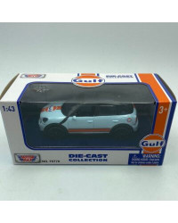 MOTOR MAX 1/43 DIE-CAST CAR 79774 MINI COOPER S COUNTRYMAN - GULF SERIES - MX79774
