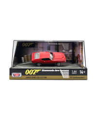 MOTOR MAX 1/64 DIE CAST AUTO - 79824 - 007 DIAMONDS ARE FOREVER - 1971 FORD MUSTANG MACH 1 - MX79824