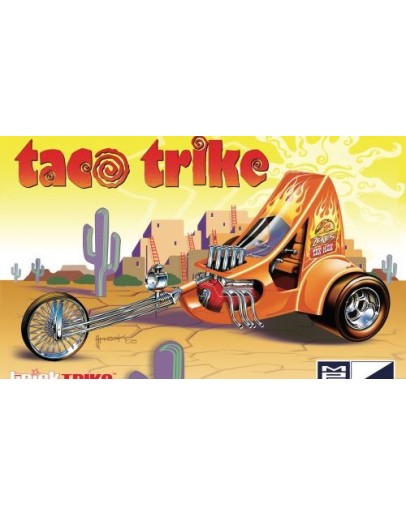 MPC 1/25 SCALE PLASTIC MODEL KIT - 893 - TRICK TRIKES SERIES - TACO TRIKE MPC893