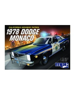 MPC 1/25 SCALE PLASTIC MODEL KIT - 922 - 1978 DODGE MONACO - CALIFORNIA HIGHWAY PATROL  MPC922