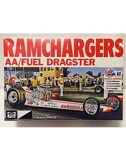 MPC 1/25 SCALE PLASTIC MODEL KIT - 940 - RAMCHARGER AA/FUEL DRAGSTER  MPC940