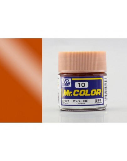 MR HOBBY MR COLOR LACQUER - C-010 Metallic Copper