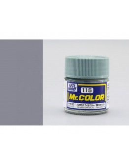 MR HOBBY MR COLOR LACQUER - C-115 Semi-Gloss RLM65 Light Blue