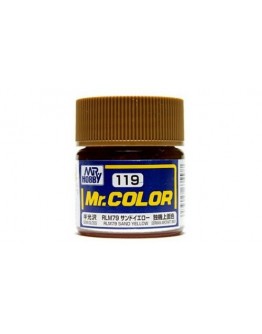 MR HOBBY MR COLOR LACQUER - C-119 Semi-Gloss RLM79 Sand Yellow