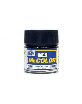 MR HOBBY MR COLOR LACQUER - C-014 Semi-Gloss Navy Blue