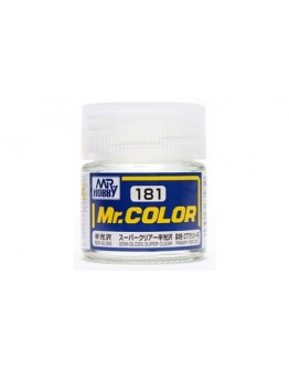 MR HOBBY MR COLOR LACQUER - C-181 Semi-Gloss Clear