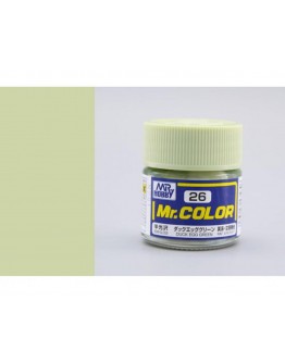 MR HOBBY MR COLOR LACQUER - C-026 Semi-Gloss Duck Egg Green