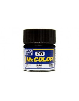 MR HOBBY MR COLOR LACQUER - C-028 Metallic Steel