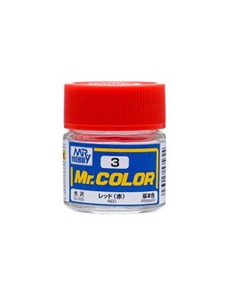 MR HOBBY MR COLOR LACQUER - C-003 Gloss Red
