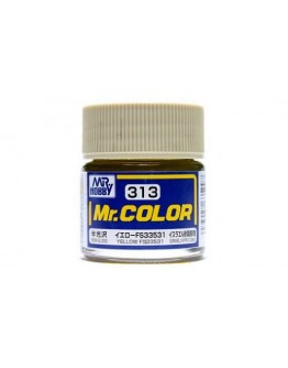 MR HOBBY MR COLOR LACQUER - C-313 Semi-Gloss Yellow (Federal Standard 33531)