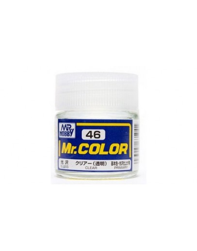 MR HOBBY MR COLOR LACQUER - C-046 Gloss Clear