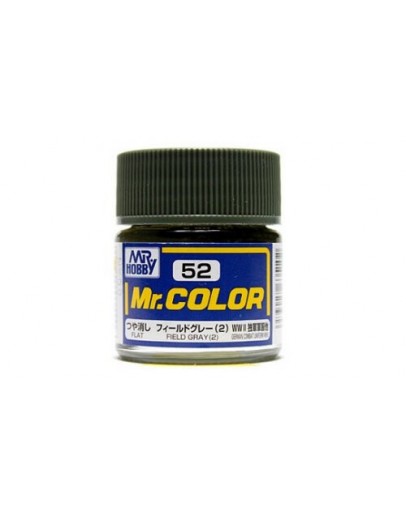 MR HOBBY MR COLOR LACQUER - C-052 Flat Field Gray (2)