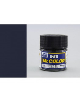 MR HOBBY MR COLOR LACQUER - C-071 Gloss Midnight Blue