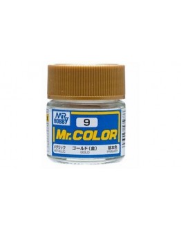 MR HOBBY MR COLOR LACQUER - C-009 Metallic Gold