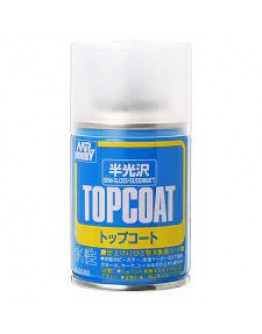 MR HOBBY - B502 - SEMI-GLOSS WATER BASED TOPCOAT SPRAY