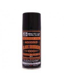 MR HOBBY - B613 - AQUEOUS BLACK SURFACER 1000 - SPRAY