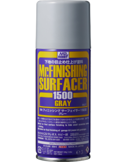 MR HOBBY - B527 - MR Finishing Surfacer 1500 Grey - 170ml Spray