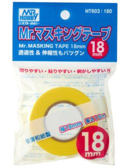 MR HOBBY - MT603 MASKING TAPE 18MM GNMT603