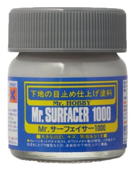 MR HOBBY - SF284 - MR SURFACER 1000 - GREY