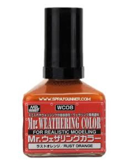 MR HOBBY - WC08 - Mr Weathering Color Rust Orange Wash (40ml)