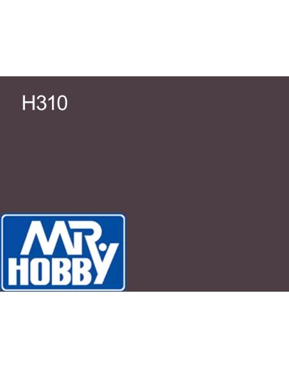 MR HOBBY AQUEOUS PAINT - H-310 Semi-Gloss Brown (FS 30219)