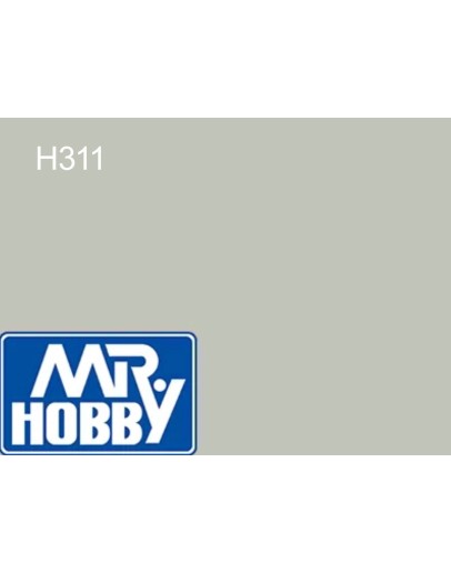 MR HOBBY AQUEOUS PAINT - H-311 Semi-Gloss Grey (FS 36622)