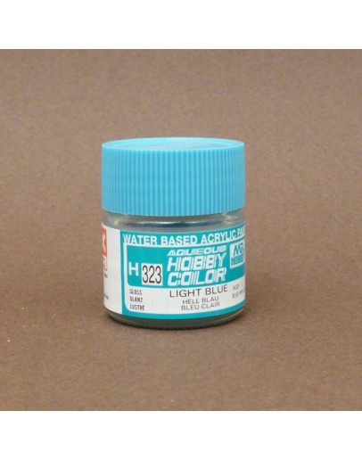 MR HOBBY AQUEOUS PAINT - H-323 Gloss Light Blue