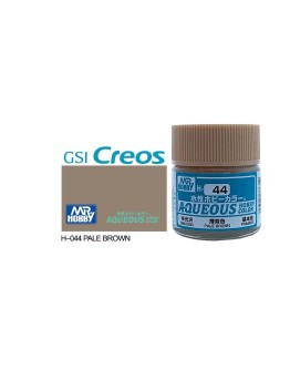 MR HOBBY AQUEOUS PAINT - H-044 Semi-Gloss Pale Brown