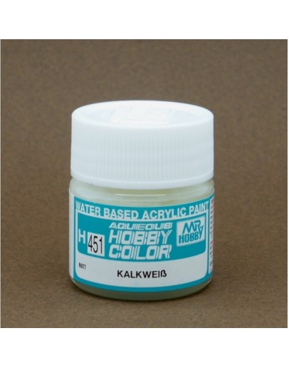 MR HOBBY AQUEOUS PAINT - H-451 Matt Kalkweib