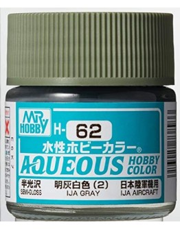 MR HOBBY AQUEOUS PAINT - H-062 Semi-Gloss IJA Gray