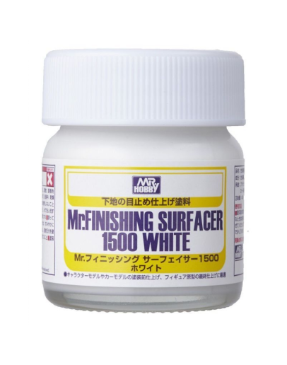 MR HOBBY - SF291 - MR FINISHING SURFACER 1500 - WHITE