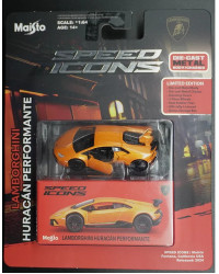 MAISTO SPEED ICONS 1/64 SCALE DIE-CAST MODEL CAR KIT - 15705 - LAMBORGHINI HURACAN PERFORMANTE - MAT15705