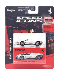 MAISTO SPEED ICONS 1/64 SCALE DIE-CAST MODEL CAR KIT - 15710 - FERRARI DAYTONA SP3 - MAT15710