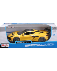 MAISTO 1/18 SCALE DIE-CAST MODEL CAR - 31475Y 2025 CHEVROLET CORVETTE ZR1 COUPE - MAT3145Y